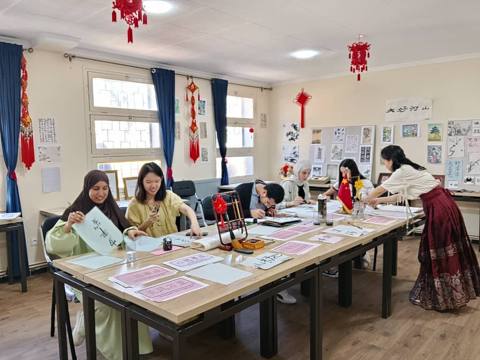 Atelier d'écriture chinoise